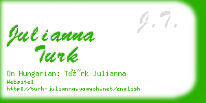 julianna turk business card